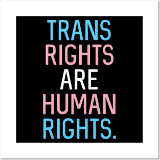 V2: Trans rights are human rights. Posters and Art